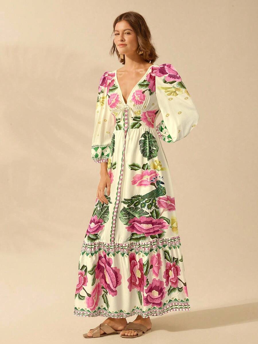 Breezy | Floral Holiday Dress