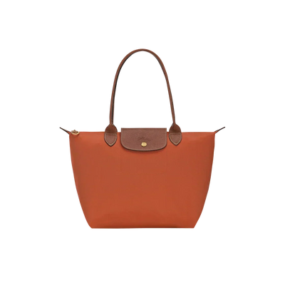 Large Le Pliage Bag, Brick